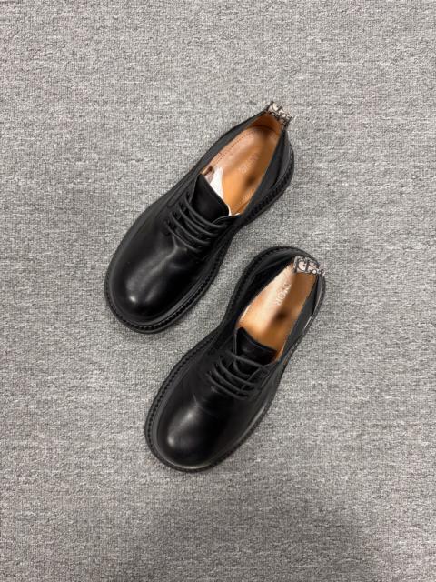 Dior Dior Embossed Monogram Leather Derby Shoes