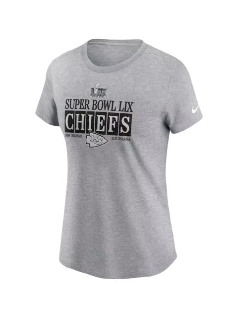 Nike Chiefs 2024 Super Bowl Participant Tee "Heather Gray" NP9906G7GXY2W