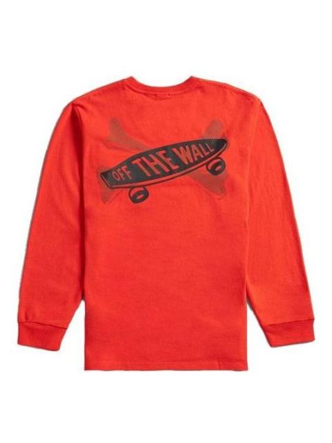 Vans Vault x WTAPS Long Sleeve T-Shirt 'Orange' VN0A4TRCZXT1