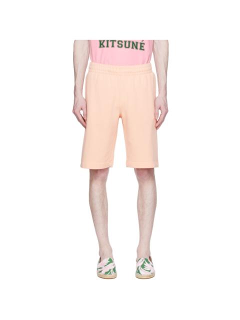 Maison Kitsuné Orange Hotel Olympia Edition Fox Head Shorts