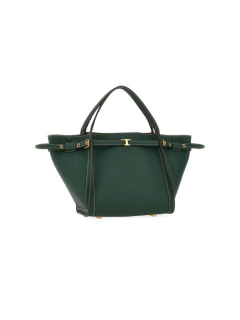 Tod's Women's Small Leather Shopper Tote Bag - Sycamore