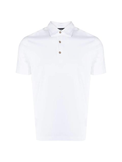 Herno short-sleeve polo shirt