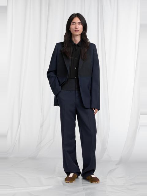 Maison Margiela Assemblage Contrast Waistband Wool Trousers