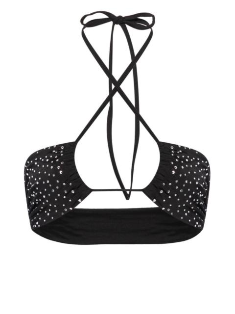 forte_forte rhinestone-embellished bikini top