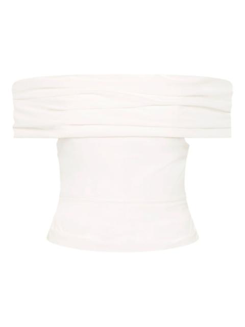 RACHEL GILBERT Camille draped off-shoulder top