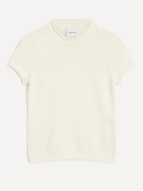 Reformation Solene Cotton Sweater T-Shirt