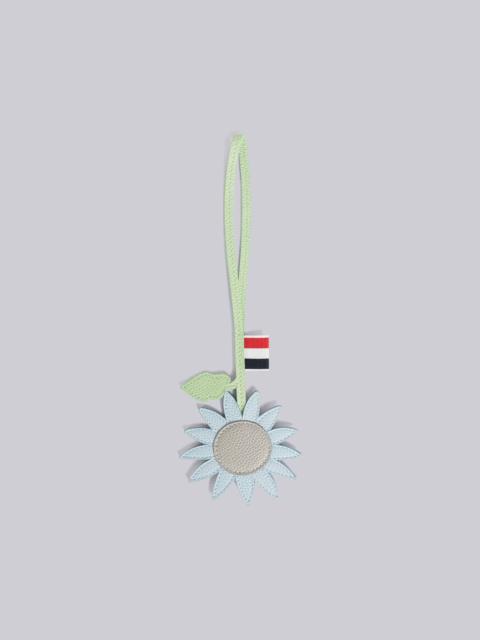 Thom Browne PEBBLE GRAIN LEATHER FLOWER CHARM