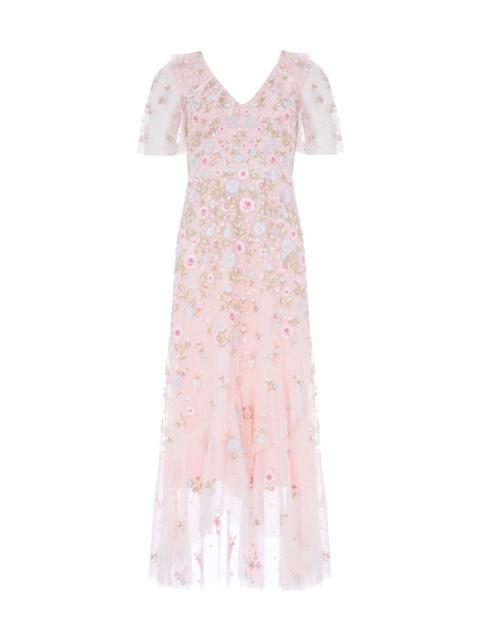 Needle & Thread Ethereal Blooms Frill Ankle Gown