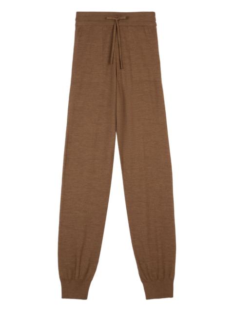 Tod's drawstring knitted track pants