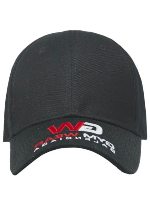 BALENCIAGA Balenciaga Gym Wear canvas baseball cap 'Black' 623903410B21000