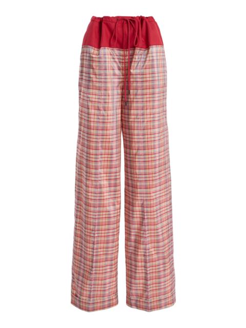 ROSIE ASSOULIN Draw Me Closer Pant plaid