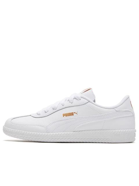 PUMA PUMA Astro Cup L White/Gold Low Casual Board Shoes 364585-03