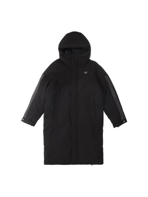 New Balance Street Style Long Down Jacket 'Black' NQ94R041-BK