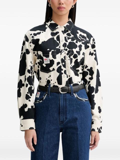 Levi's x Toy Story cow-print western shirt