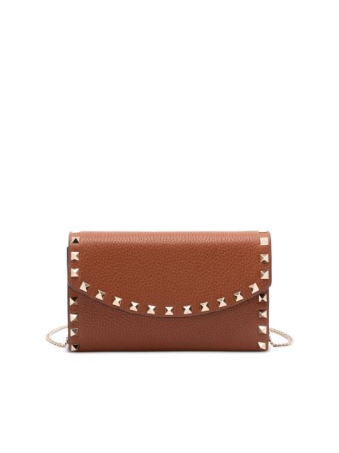 Valentino studded leather chain shoulder bag