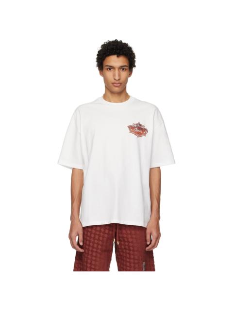 AMIRI White Chateau Crest Oversized T-shirt