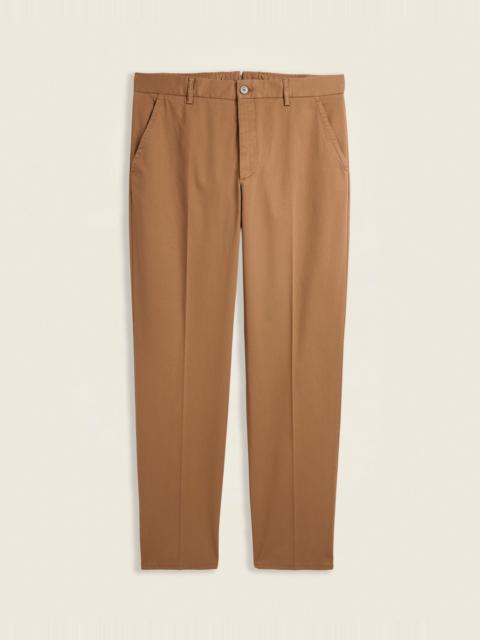 SLOWEAR Straight-fit comfort cotton trousers