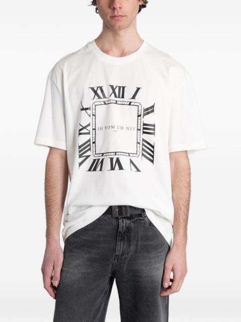 ih nom uh nit graphic-print cotton T-shirt