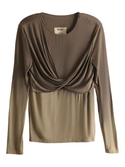 UMA WANG twisted blouse