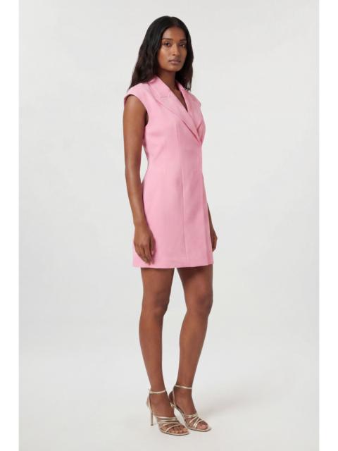 KAREN MILLEN Compact Stretch Seam Detail Tailored Mini Dress