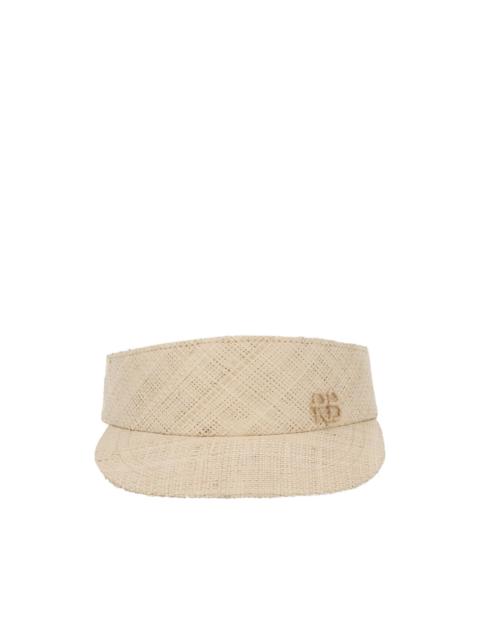 RUSLAN BAGINSKIY woven logo-plaque visor