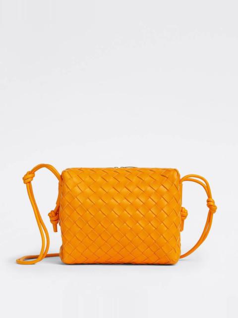 Bottega Veneta Mini Loop Shoulder Bag in Tangerine