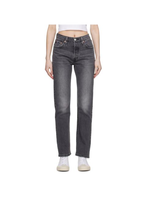 Gray 501 Jeans