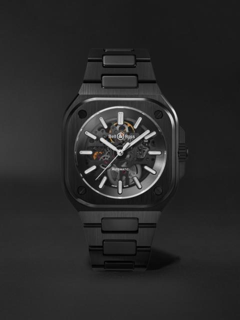 Bell & Ross BR 05 Skeleton Automatic Black Ceramic and Steel Watch, Ref. BR05A-BL-SK-CE/SCE