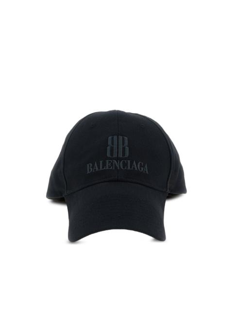 logo-embroidered baseball cap