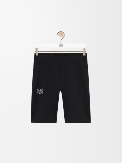 Active shorts in technical jersey