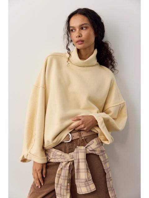 FREE PEOPLE We The Free Mod In This Funnel-Neck Pullover