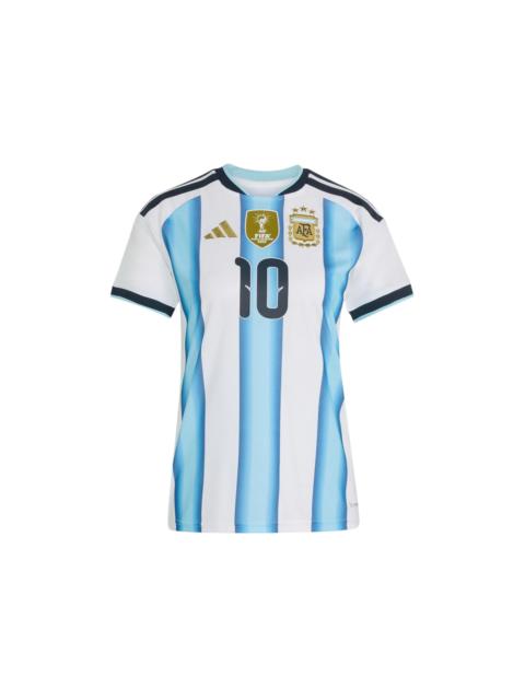 adidas adidas Argentina 26 Home Authentic Jersey White/Icey Blue/Light Blue