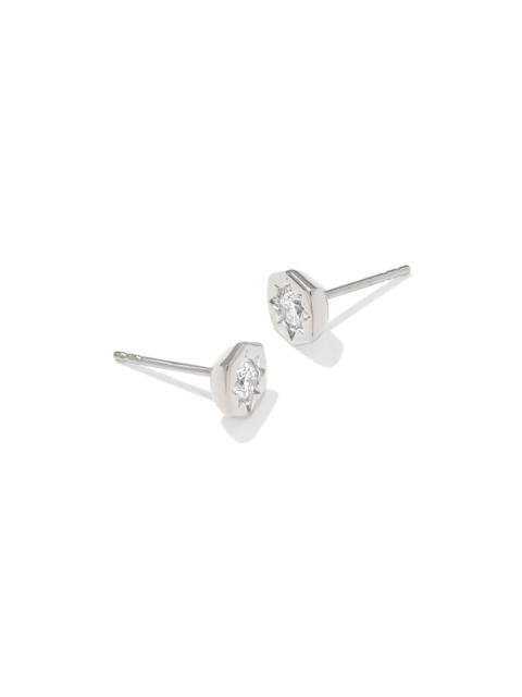 KENDRA SCOTT 0.32 ct Lab Grown Diamond Davie Star Stud Earrings in Sterling Silver