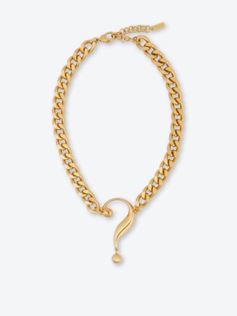 Moschino HOUSE SYMBOLS !? CHAIN NECKLACE