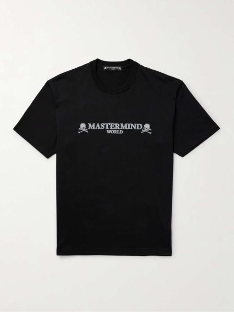 MASTERMIND WORLD Brilliant Logo-Print Cotton-Jersey T-Shirt
