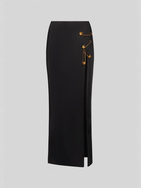 VERSACE Safety Pin Maxi Skirt