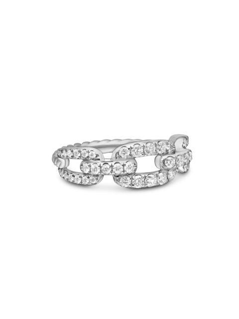 DAVID YURMAN Women's Stax Chain Link Ring in 18K White Gold - White Gold