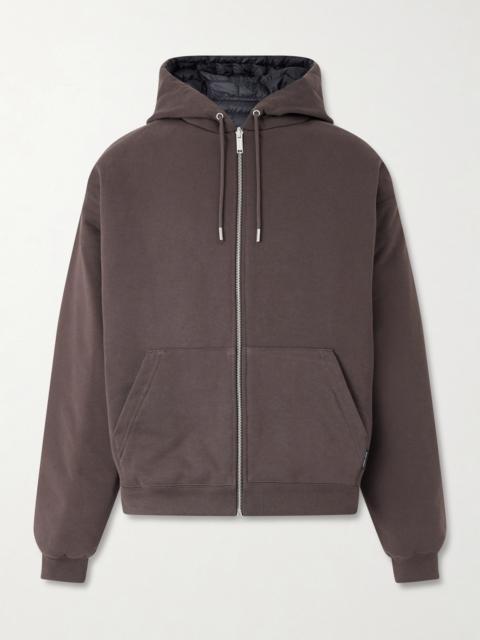 Canada Goose Fuse Reversible Cotton-Jersey and Quilted Shell Down Hoodie
