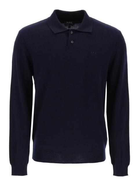 JACOB WOOL PULLOVER POLO SWEATER