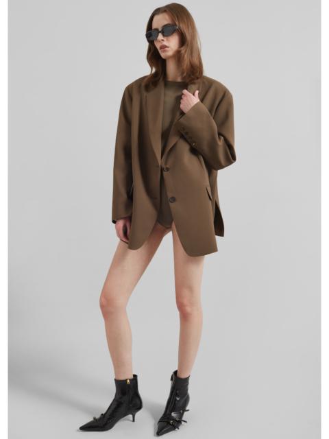 The Frankie Shop Bea Blazer - Chocolate