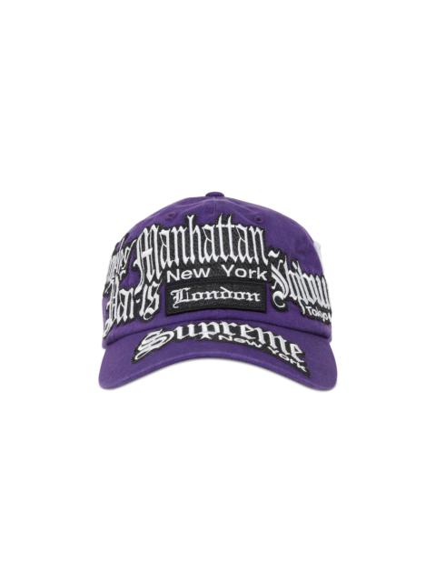 Supreme Supreme City Patches 6-Panel 'Purple'