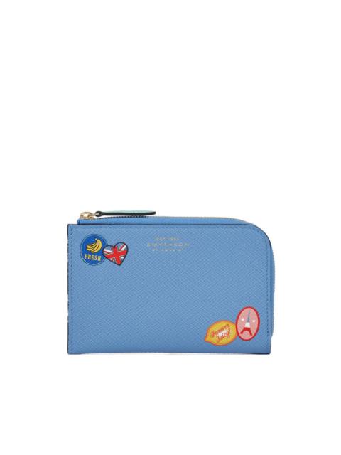 Smythson Panama Stickers pouch