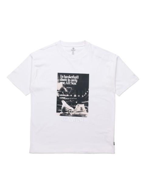 Converse Converse Chuck Taylor Washed Archive Basketball T-Shirt 'White' 10022903-A02