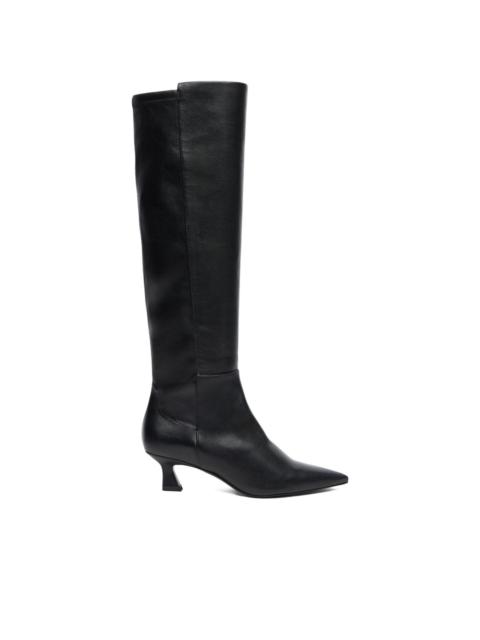 Stuart Weitzman 50mm 5050 Vinnie sculptural-heel boots