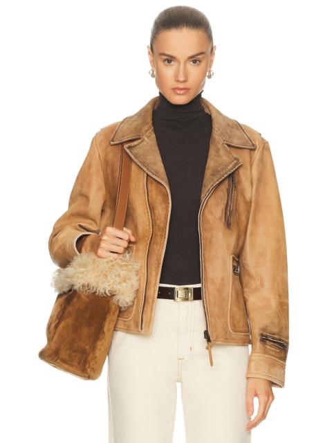 Ralph Lauren Gibbons Moto Jacket