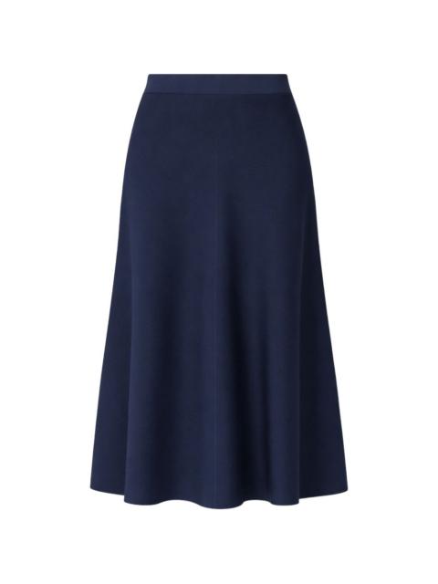 Max Mara knitted A-line midi skirt