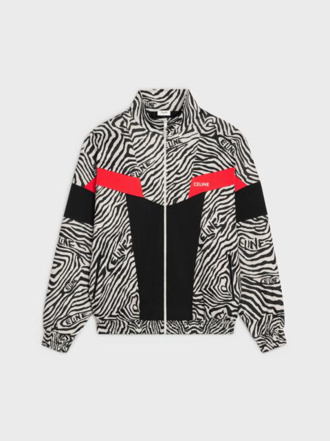 CELINE TRACKSUIT JACKET IN DOUBLE FACE JERSEY