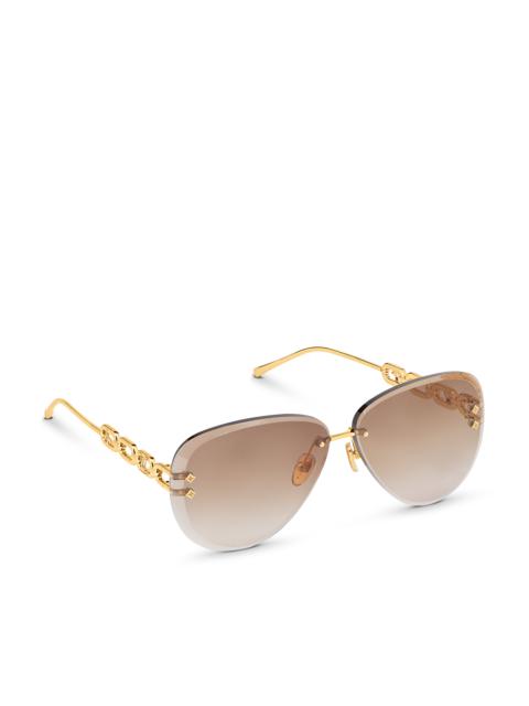 Louis Vuitton LV Jewel Pilot Sunglasses