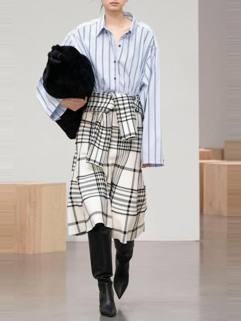 BRANDON MAXWELL The Rory Flare Skirt