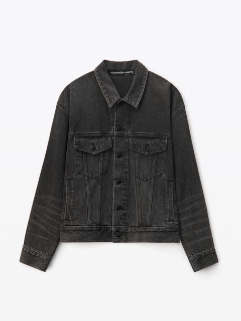 Alexander Wang GAME JACKET IN DENIM